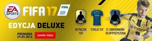 FIFA 17 - PL - EDYCJA DELUXE [PS4] na Arena.pl