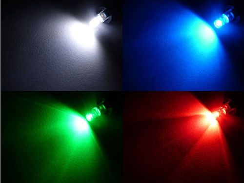 żarówka LED T5 w oprawie B8.4D do zegar licznik 12v KOLORY na Arena.pl