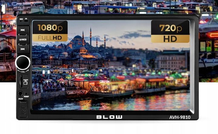 RADIO SAMOCHODOWE BLUETOOTH 2 DIN 7 CALI RDS USB AUX MICRO SD 4x50W PILOT zdjęcie 12