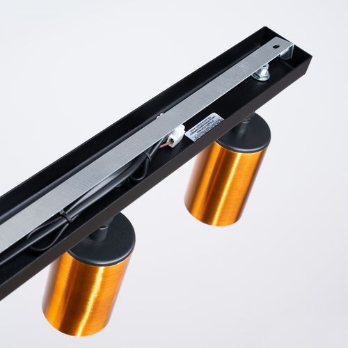 Plafon WINX 3 czarny/miedź na Arena.pl