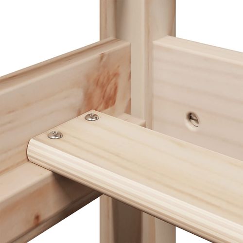 Łóżko dzienne z daszkiem, 80x200 cm, lite drewno sosnowe na Arena.pl