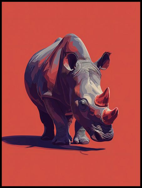 Plakat 75x100cm Marszujący Gigant zdjęcie 2