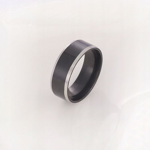 OBRĄCZKA PIERŚCIONEK z Wolframu WOLFRING EU19 US09 na Arena.pl
