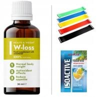 W-LOSS + GRATIS KROPLE NA ODCHUDZANIE KONTROLA WAGI REDUKCJA 30ml