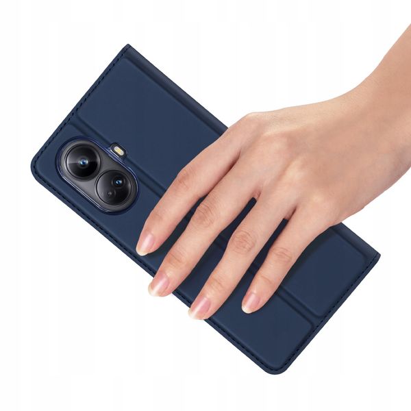 Etui z klapką niktrade do realme 10 Pro niebieski zdjęcie 11