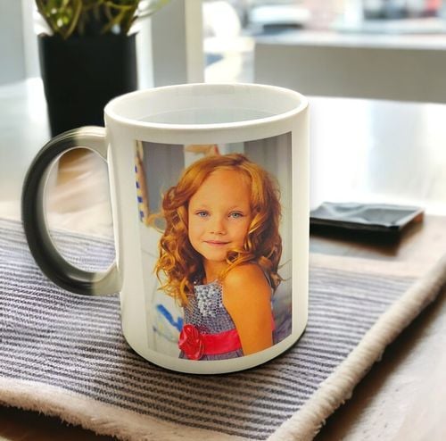 KUBEK MAGICZNY Z NADRUKIEM PREZENT NA DZIEŃ BABCI URODZINY BABCIA na Arena.pl