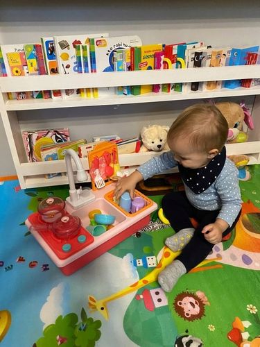 DUŻY ZLEWOZMYWAK AKCESORIA KRAN WODA NOWY KUCHNIA DLA DZIECI ZESTAW PREZENT na Arena.pl