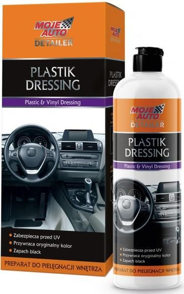 MOJE AUTO DETAILER DRESSING DO PLASTIKU 500ML zdjęcie 2