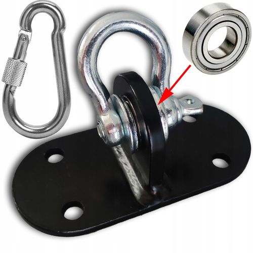 Uchwyt sufitowy z ŁOŻYSKIEM i szeklą 180st Detal2M na Arena.pl