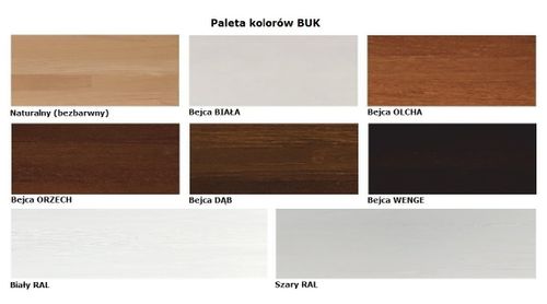 DEESI łóżko bukowe KARIN  140x200 na Arena.pl