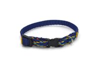 A-102 OBROŻA DLA PSA INDIAŃSKA 10MM Kolor - NIEBIESKI