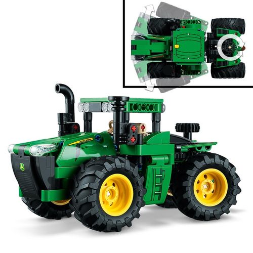 LEGO TECHNIC 42136 TRAKTOR JOHN DEERE 9620R 4WD ZESTAW KLOCKÓW 390 EL 8+ na Arena.pl