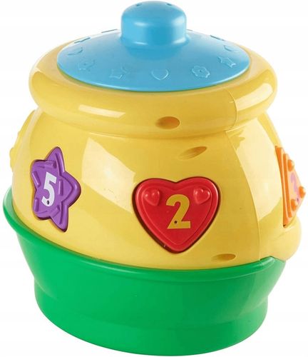 FISHER PRICE GARNUSZEK NA KLOCUSZEK SORTER zabawka interaktywna maluszka +6 na Arena.pl