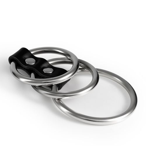 crushious saruman 3 metal cockring set na Arena.pl