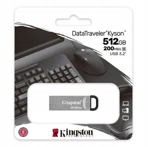 Kingston Pendrive Kyson DTKN 512 GB USB 3.2 200 MB/s na Arena.pl
