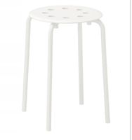 IKEA STOŁEK TABORET KRZESŁO KUCHENNE BIAŁY