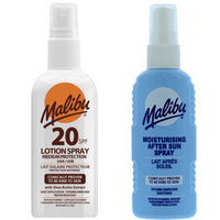 Malibu SPF20 Spray 100ml + Spray Po Opalaniu 100ml
