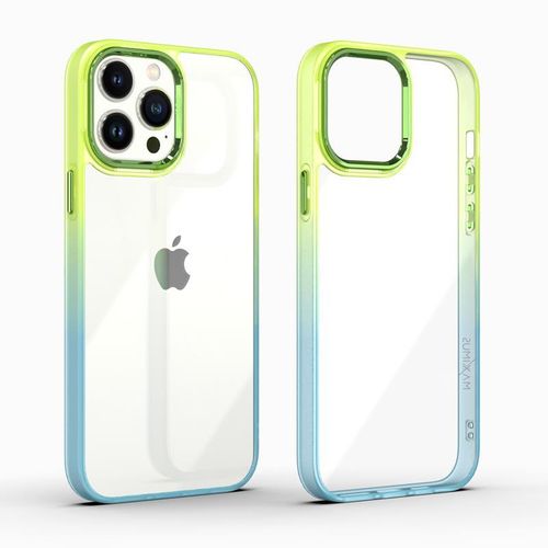 MX RAINBOW IPHONE 14 PRO MAX (6.7) LIME-BLUE / ZIELONO-NIEBIESKI na Arena.pl