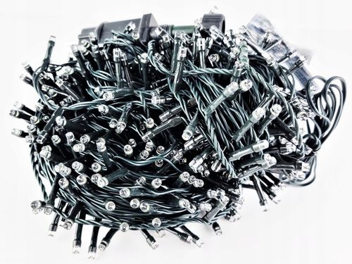 LAMPKI CHOINKOWE 800 LED TIMER ATEST ZEWNĘTRZNE NA CHOINKĘ CHOINKA BIAŁE na Arena.pl