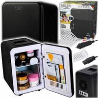 mini lodówka - 4l adler ad 8084 black