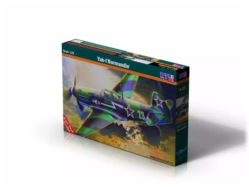 Yak-1M Normandie, B-19, 1:72 zdjęcie 1