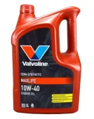 OLEJ SILNIKOWY PÓŁSYNTETYCZNY VALVOLINE MAXLIFE 10W40 5L