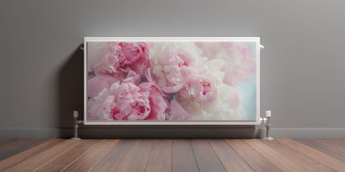 MASKOWNICA Magnetyczna Na Kaloryfer Kwiaty Peonie Natura 100cm x 60cm na Arena.pl