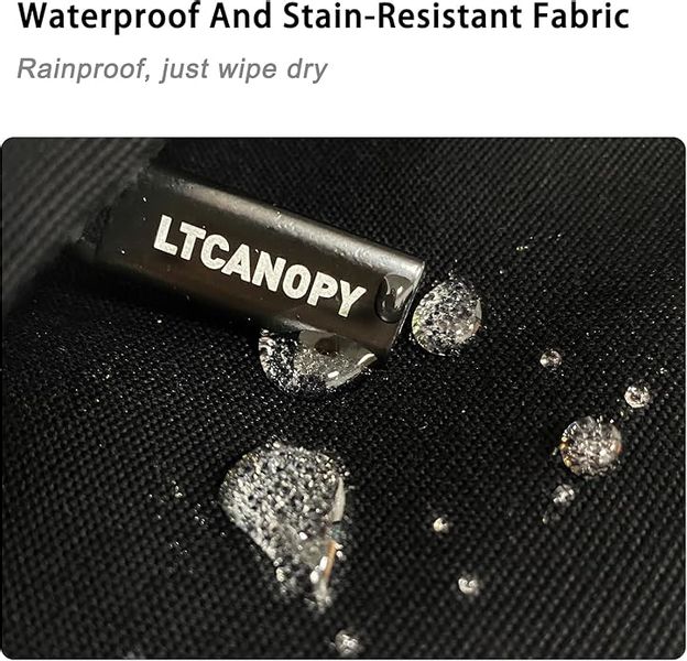 Męska torba na ramię Ltcanopy czarna zdjęcie 5