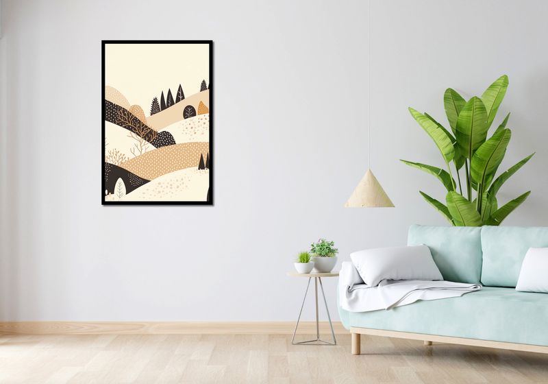 Plakat 67,5x100cm Jesień w Wzgórzach zdjęcie 4