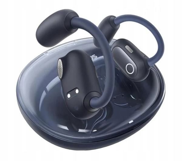 Słuchawki bezprzewodowe Baseus Eli Sport 1 Zauszne Bluetooth 5.3 Czarne zdjęcie 3