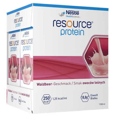RESOURCE Protein smak owoce leśne 4 x 200ml na Arena.pl
