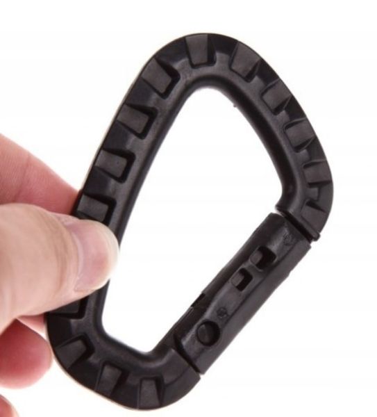 Karabińczyk ABS duży mocny D-Ring EDC survival HIT zdjęcie 1