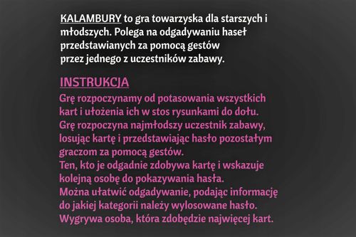 karty kalambury 7527 na Arena.pl