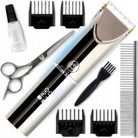 MASZYNKA DO STRZYŻENIA PSÓW PSA ZWIERZĄT CICHA PRACA ZESTAW DUŻY GROOMERSKI