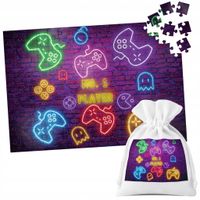 PUZZLE TRADYCYJNE - GAMER GAMEPAD GAMBLING GRY - 24 el
