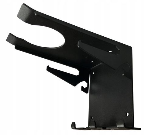 Wieszak uchwyt na kosę kosiarkę spalinową GRUBY MOCNY z haczykami otworami na Arena.pl