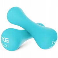 HANTELKI WINYLOWE DO TRENINGU FITNESS OBCIĄŻENIE WZMOCNIENIE MIĘŚNI