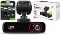 Kamera samochodowa wideorejestrator auto XBlitz Tango 4K WiFi+ karta 64GB