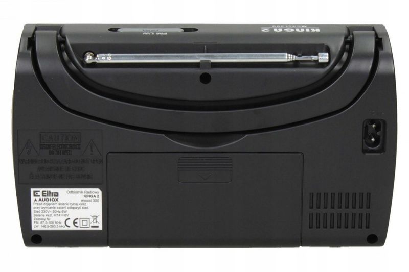 RADIO KINGA 2 ELTRA CZARNY zdjęcie 4