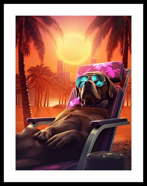 Plakat 30x40cm Lato w Stylu zdjęcie 3