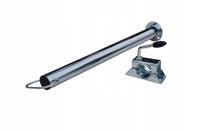 Podpora stałą rurowa fi48 - 600mm 300kg przyczepy OCYNK [KAM-PRZYCZEPKI]