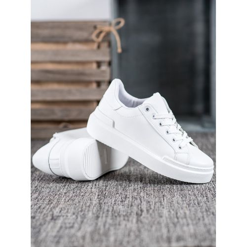 Białe Sneakersy Na Platformie r.36 na Arena.pl