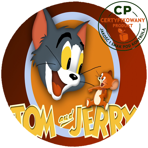 Opłatek na tort Tom i Jerry zdjęcie 1