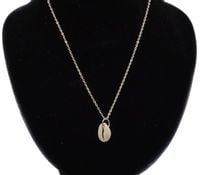 Naszyjnik z muszelką srebrny