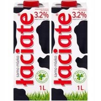 Łaciate Mleko UHT 3,2 % 1 l x 2 sztuk