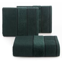 Ręcznik Emma 10 70x140 cm ciemnozielony – bawełna frotte 500 g/m²