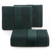 Ręcznik Emma 10 70x140 cm ciemnozielony – bawełna frotte 500 g/m²