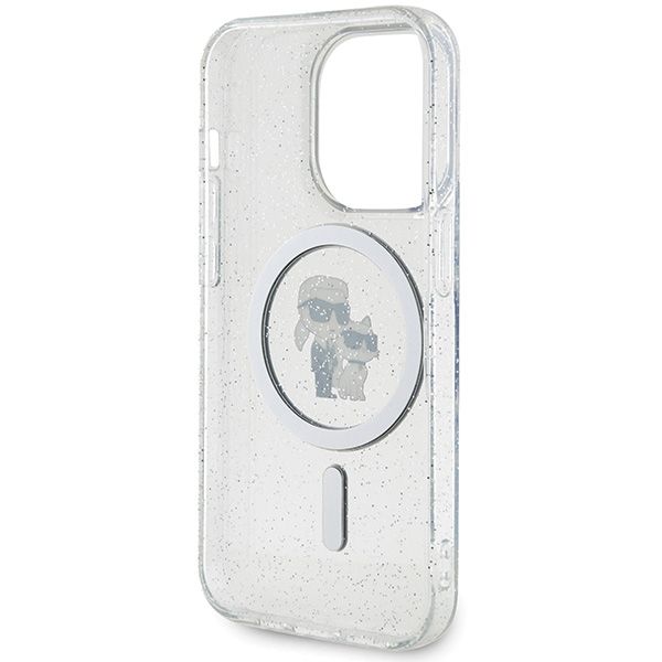 Etui Karl Lagerfeld do iPhone 15 Pro, Przezroczysty, MagSafe zdjęcie 7