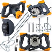 MIESZADŁO ELEKTRYCZNE DO ZAPRAW KLEJU BETONU TYNKU 3150W 2x mieszalnik