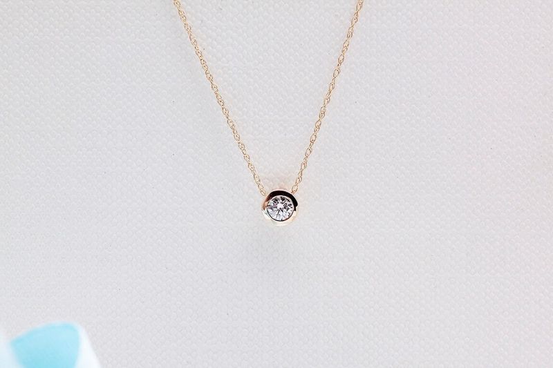 Emaga Złoty naszyjnik NZD4750 - Diament zdjęcie 10